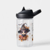 Jolie bouteille d'eau taille enfant Halloween (Gauche)