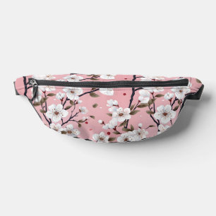 Jolie Branche d'Arbre Sakura Rose Pâle Blanc Asiat