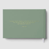Jolie calligraphie Editable Color Foil Guides (Verso)