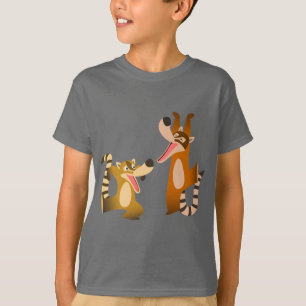 Jolie Caricature Coatimundis T-shirt Enfants