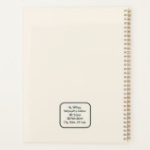 Jolie caricature French Bulldog Retour à l'école e (Dos)