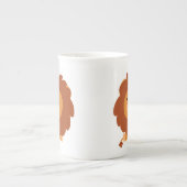 Jolie caricature Lion Bone China Mug (Devant)