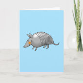 jolie carte d'anniversaire armadillo (Devant)