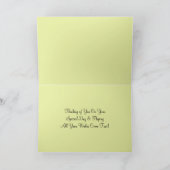 Jolie carte d'anniversaire Blue Hydrangea (Intérieur)