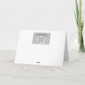 Jolie carte d'anniversaire de Fleur Rose (Dos)