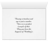 Jolie carte d'anniversaire Kitty/plus ancienne gén (Intérieur Horizontal (Bas))