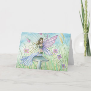 Jolie carte de fée fantaisiste par Molly Harrison