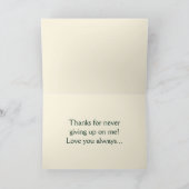 Jolie carte de fête des mères avec Rose blanche (Intérieur)