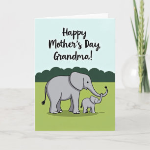 Jolie carte de fête des Mères dans un coffret
