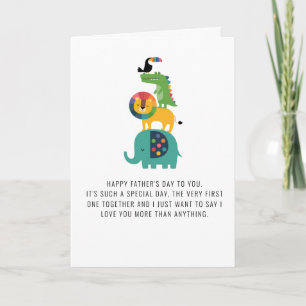 Jolie carte de fête des pères pour Papa !