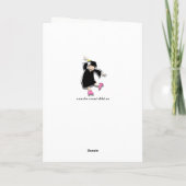 Jolie carte de fin d'études (Dos)