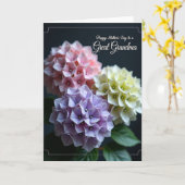 Jolie carte de grand-mère Fleur (Fleur jaune)
