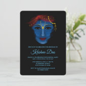 Jolie carte de Krishna pour un anniversaire - Art  (Debout devant)