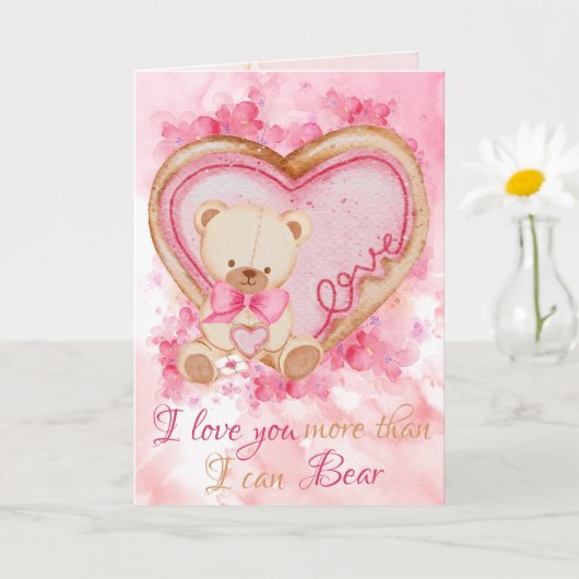 Jolie carte de la Saint-Valentin  (Petite plante)