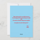 Jolie carte de la Saint-Valentin avec des cœurs et (Dos)