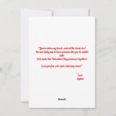 Jolie carte de la Saint-Valentin avec des cœurs et (Dos)