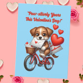 Jolie carte de la Saint-Valentin avec des cœurs po