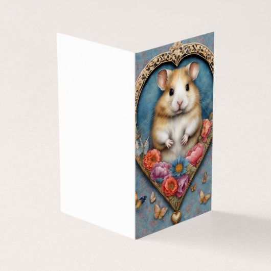 Jolie carte de la Saint-Valentin pour hamster (Outside)