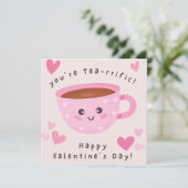 Jolie Carte de la Saint-Valentin pour la Classe de (Debout devant)