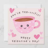 Jolie Carte de la Saint-Valentin pour la Classe de (Devant)