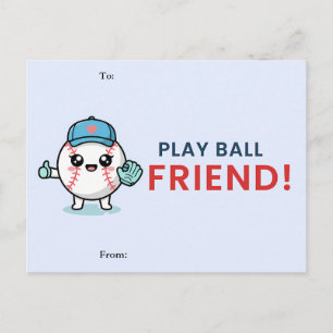 Jolie carte de la Saint-Valentin pour la classe de