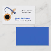 Jolie carte de maman de libellule et de fleur (Devant / Derrière)