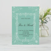 Jolie carte de mariage (Debout devant)