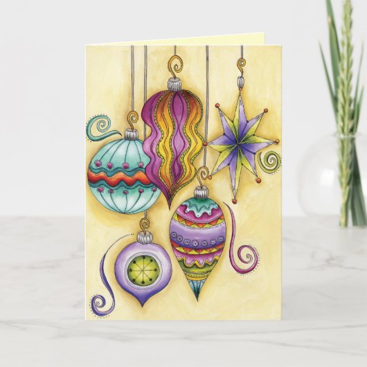 Jolie carte de Noël (Devant)