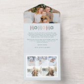 Jolie carte de Noël trifold (À l'intérieur)