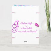 Jolie carte de Pâques (Dos)