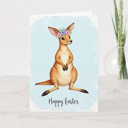 Jolie carte de printemps Joey (Devant)