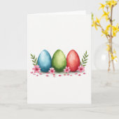 Jolie carte de printemps peinte (Fleur jaune)