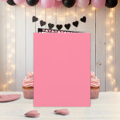 Jolie carte de vacances de la Saint-Valentin avec 