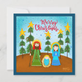 Jolie carte de vacances Inspirivité de la Sainte F (Devant)