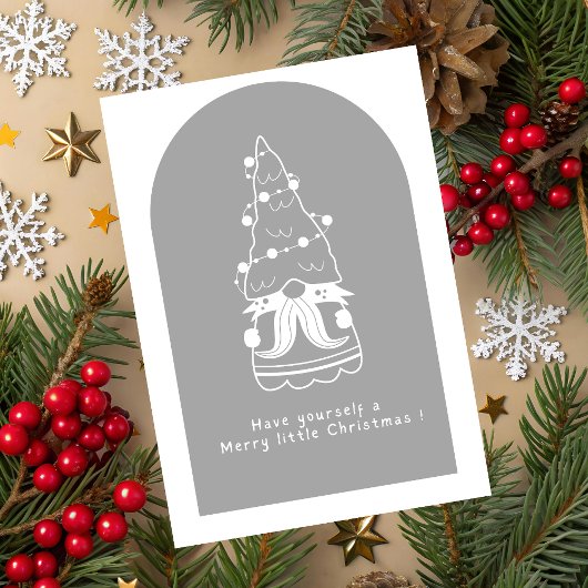 Jolie carte de vœux de Noël