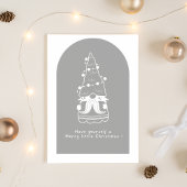 Jolie carte de vœux de Noël
