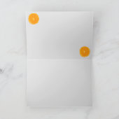 Jolie carte de voeux d'Oiseau Oriole (Intérieur)