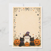 Jolie carte d'Halloween (Dos)