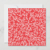 Jolie carte d'invitation pour la fête d'anniversai (Dos)