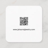 jolie carte d'oreilles femme noire (Dos)