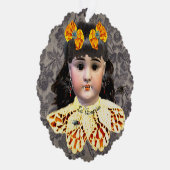 Jolie carte d'ornement de poupée Vampire (Droite)