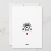 Jolie carte drôle pour la première fête des mères (Dos)