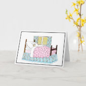 Jolie carte Get Well (Fleur jaune)