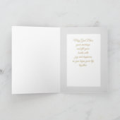 Jolie carte personnalisée de prière Mariage (Intérieur)