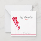 Jolie carte plate personnalisée d'art pour la Sain (Devant)