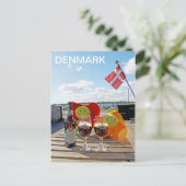 Jolie carte postale du Danemark. (Debout devant)