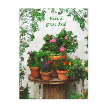 Jolie carte postale Rose