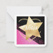 JOLIE CARTE POUR NOTES CHIC (Devant)