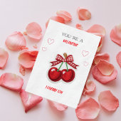 Jolie carte romantique rétro de la Saint-Valentin