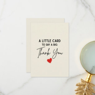 Jolie Carte Simple Pour Dire Un Grand Merci